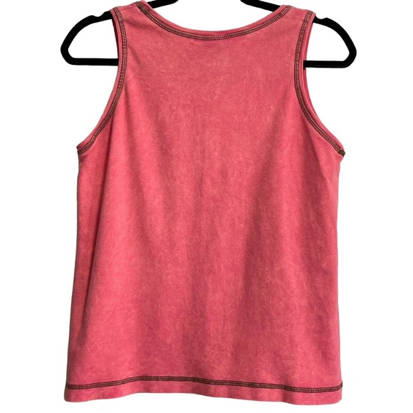 Produce Company Set Acid Wash Pink Tank Pants Jacket Outfit Art Wear Large - Picture 10 of 15